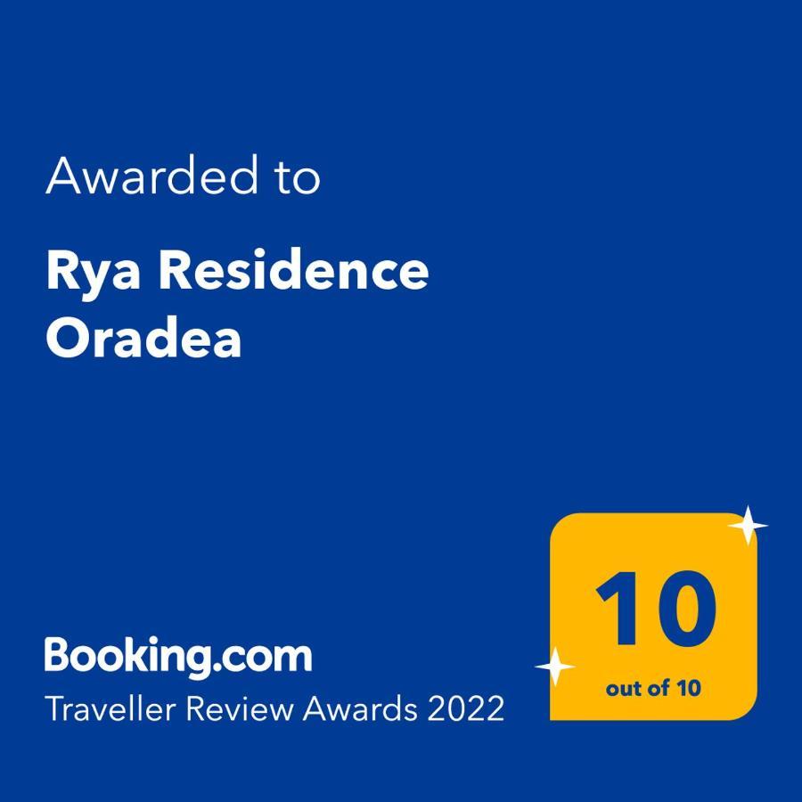 Rya Residence Oradea Buitenkant foto
